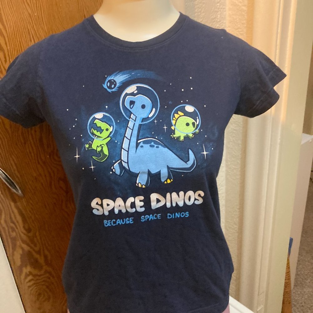 Teeturtle Space Dinos T-Shirt